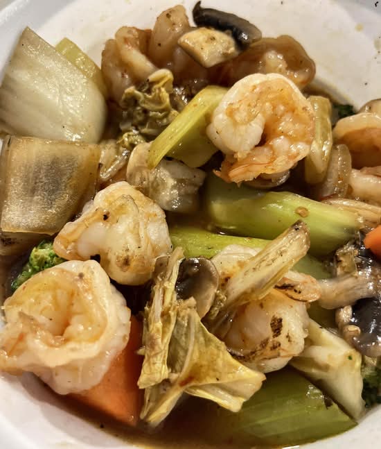 21. King Prawn in Szechuan Sauce 四川蝦球